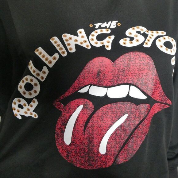 Misslook The Rolling Stones Tongue Sweater Small - Picture 2 of 10